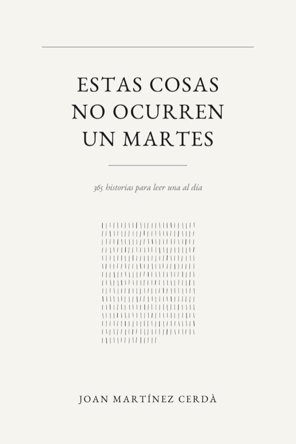 Portada de Estas cosas no ocurren un martes